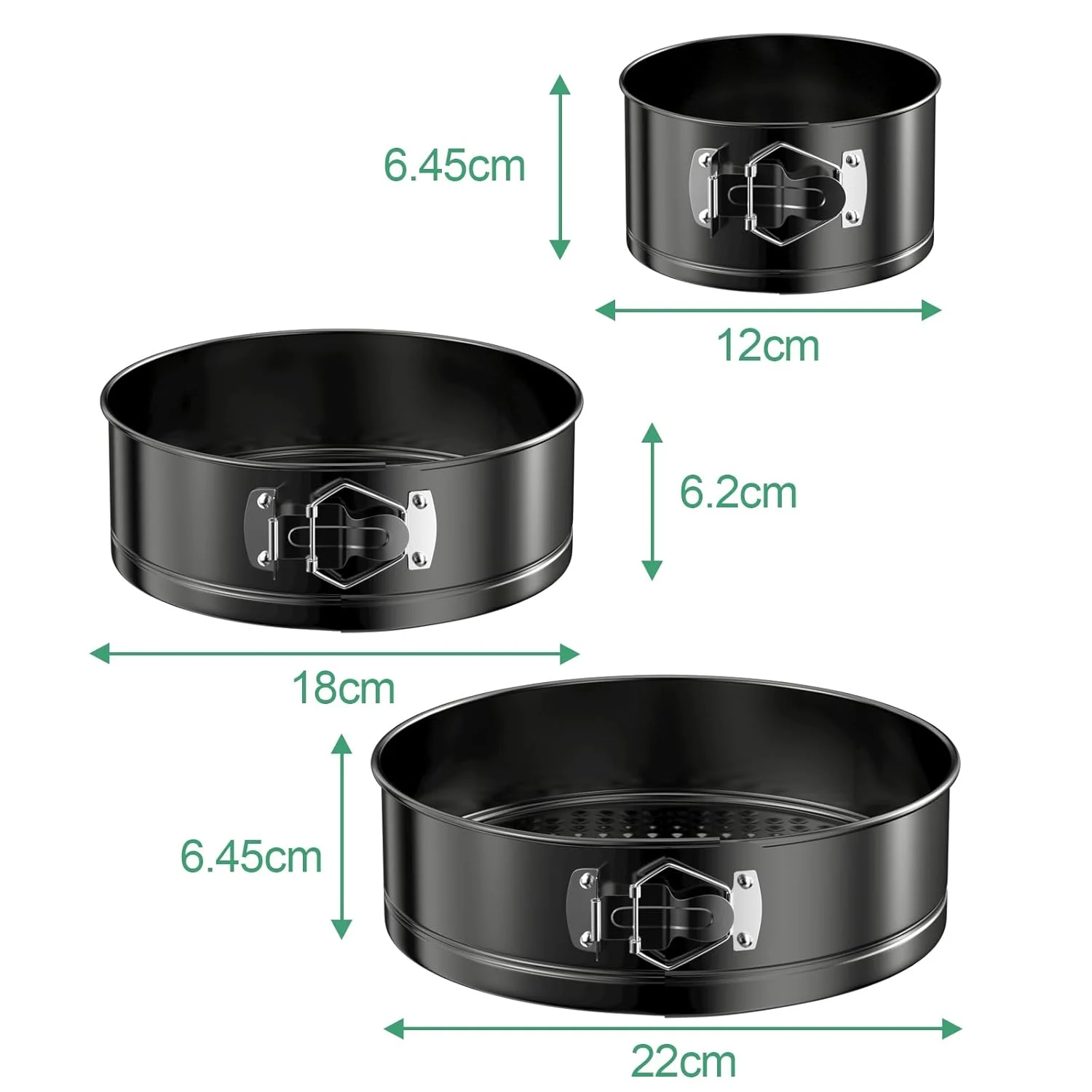 cake pan set nonstick 2
