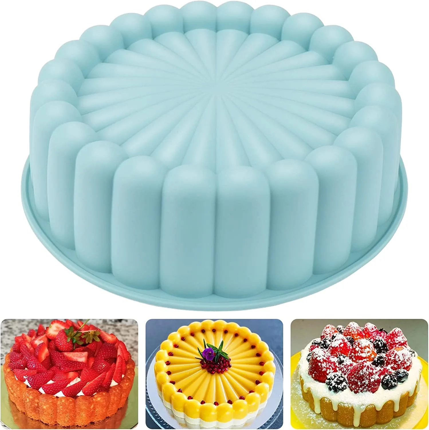 cake pan silicone nonstick 1