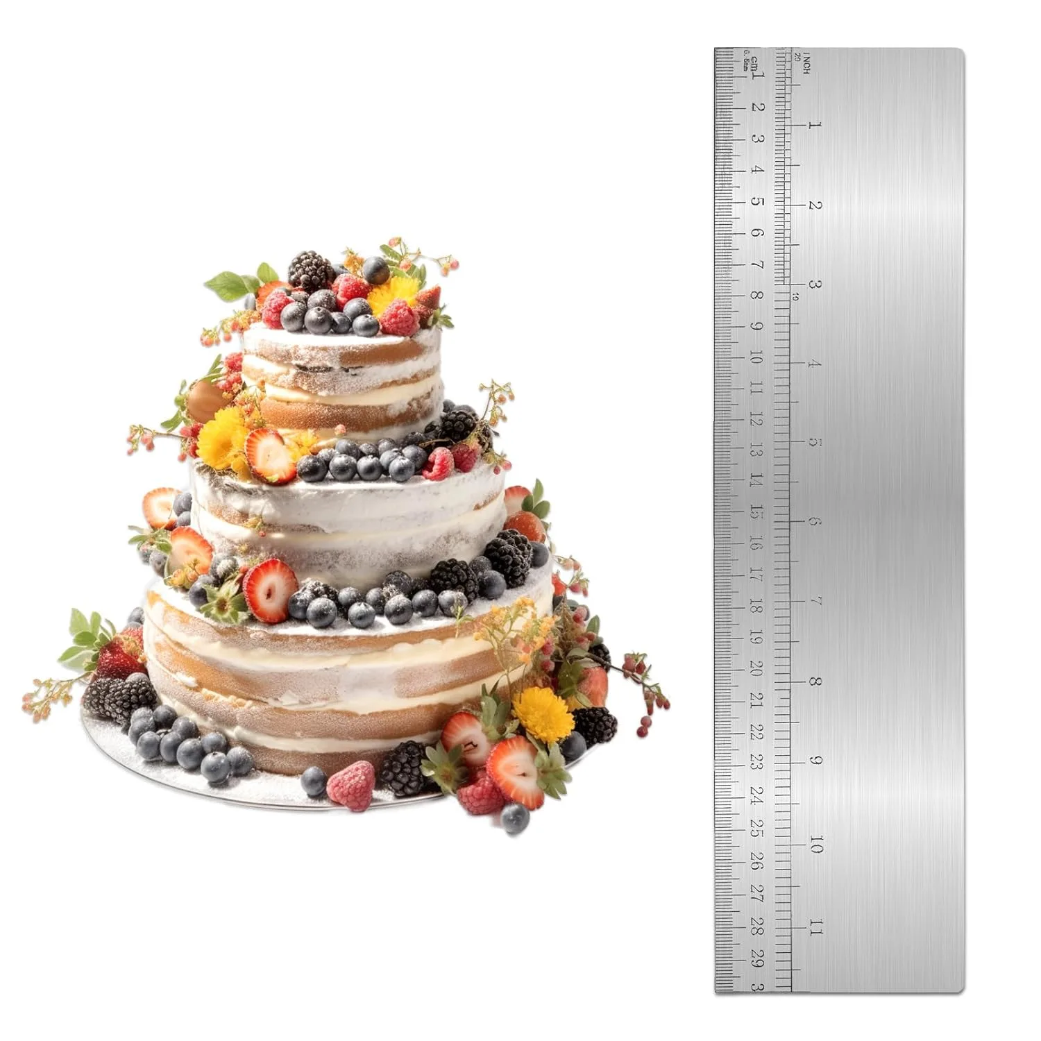 cake scraper metal smoother 1