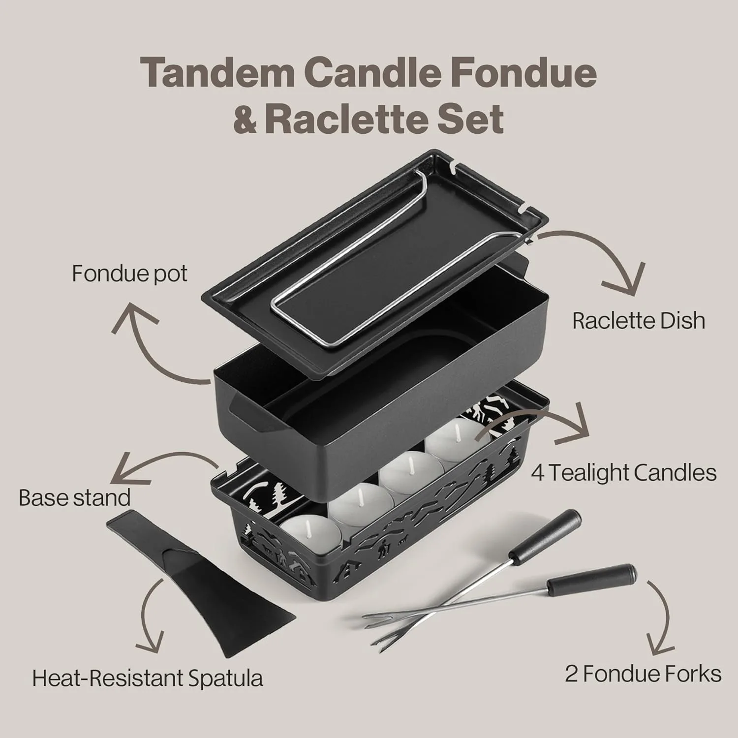 candle fondue raclette 2