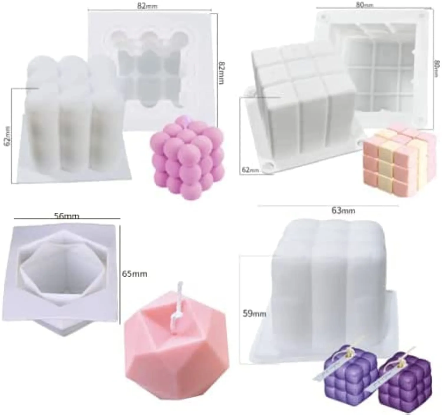 candle molds soap diy 2