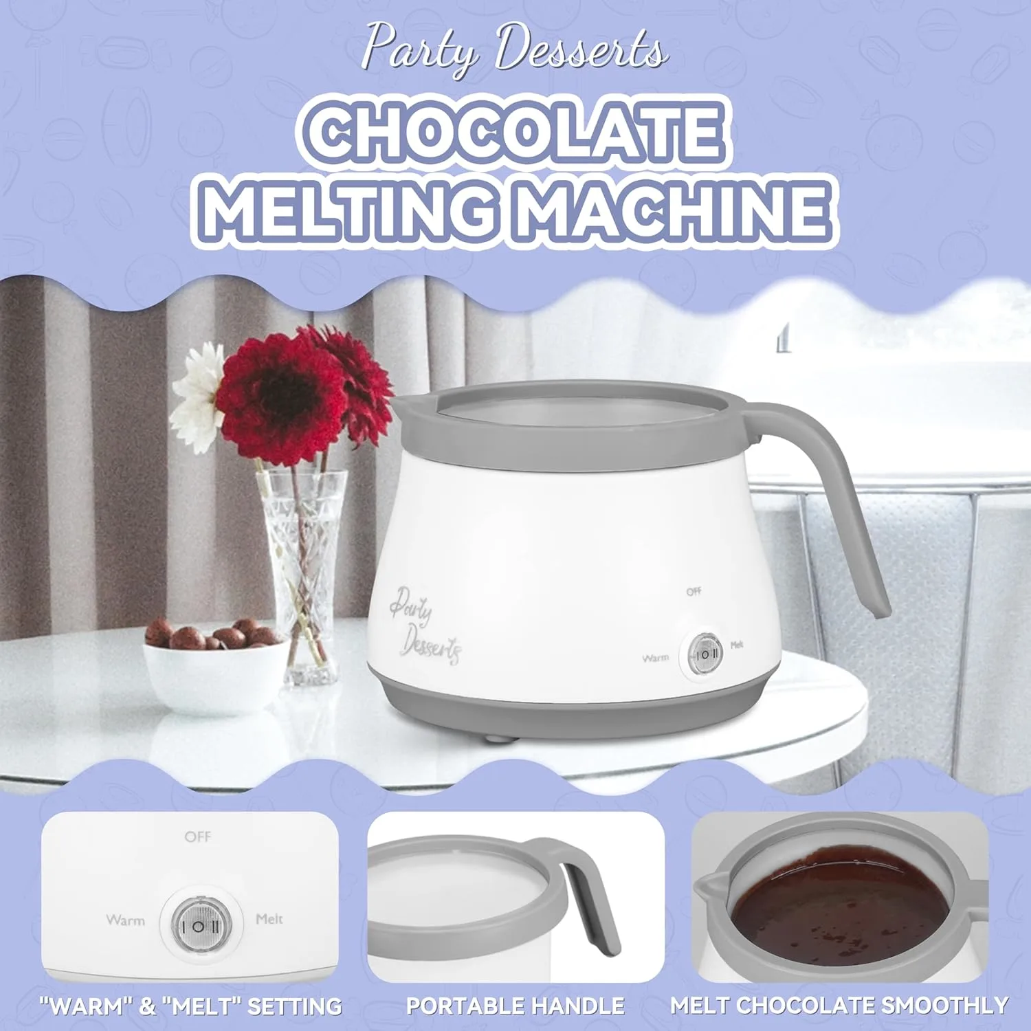 candy chocolate melting pot 2