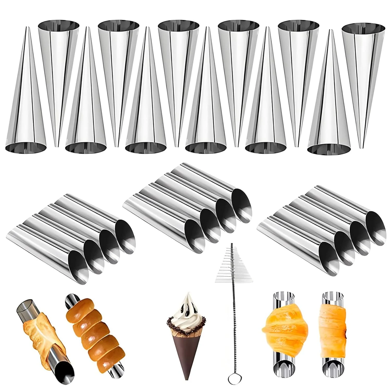 cannoli baking moulds 1