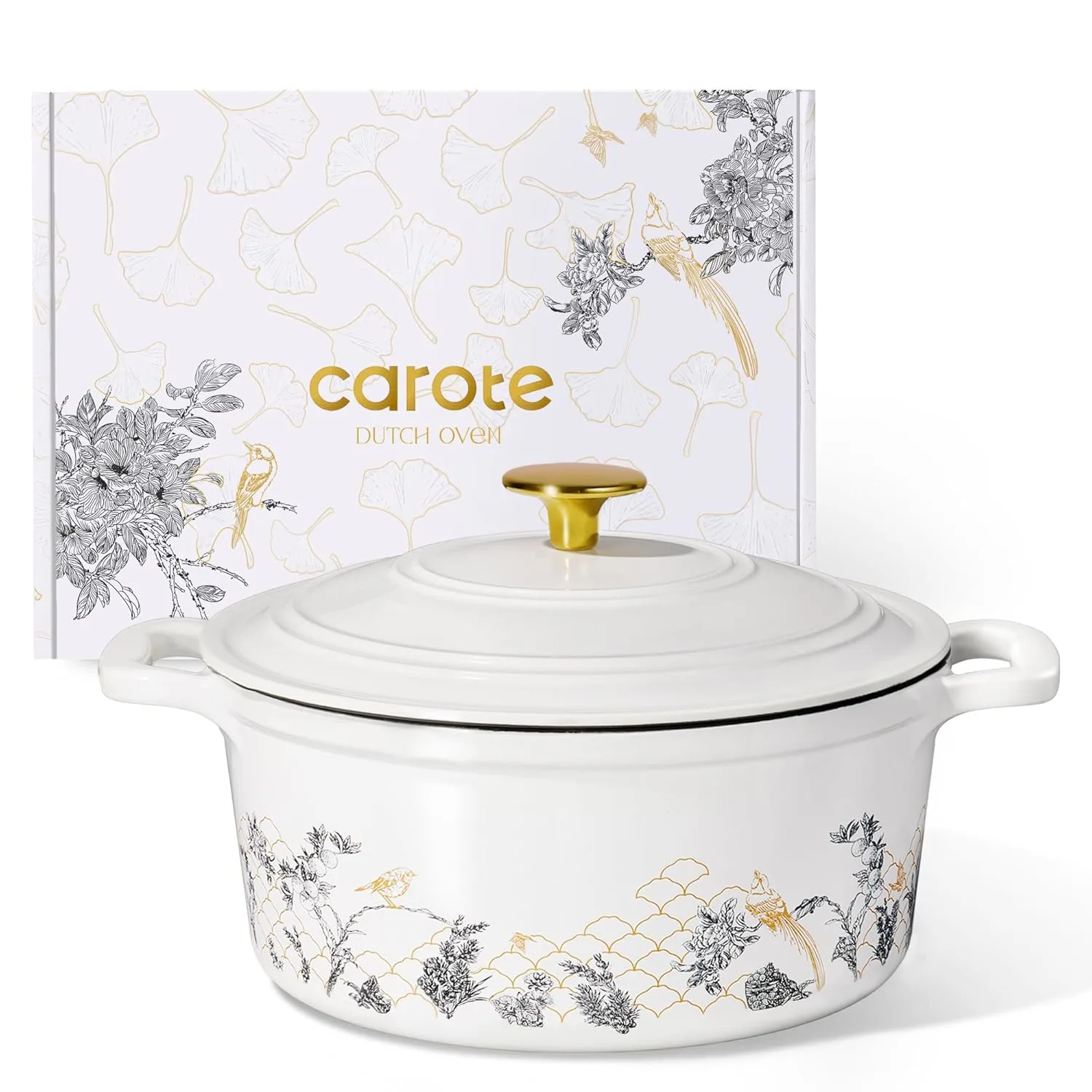 carote dutch oven floral 1