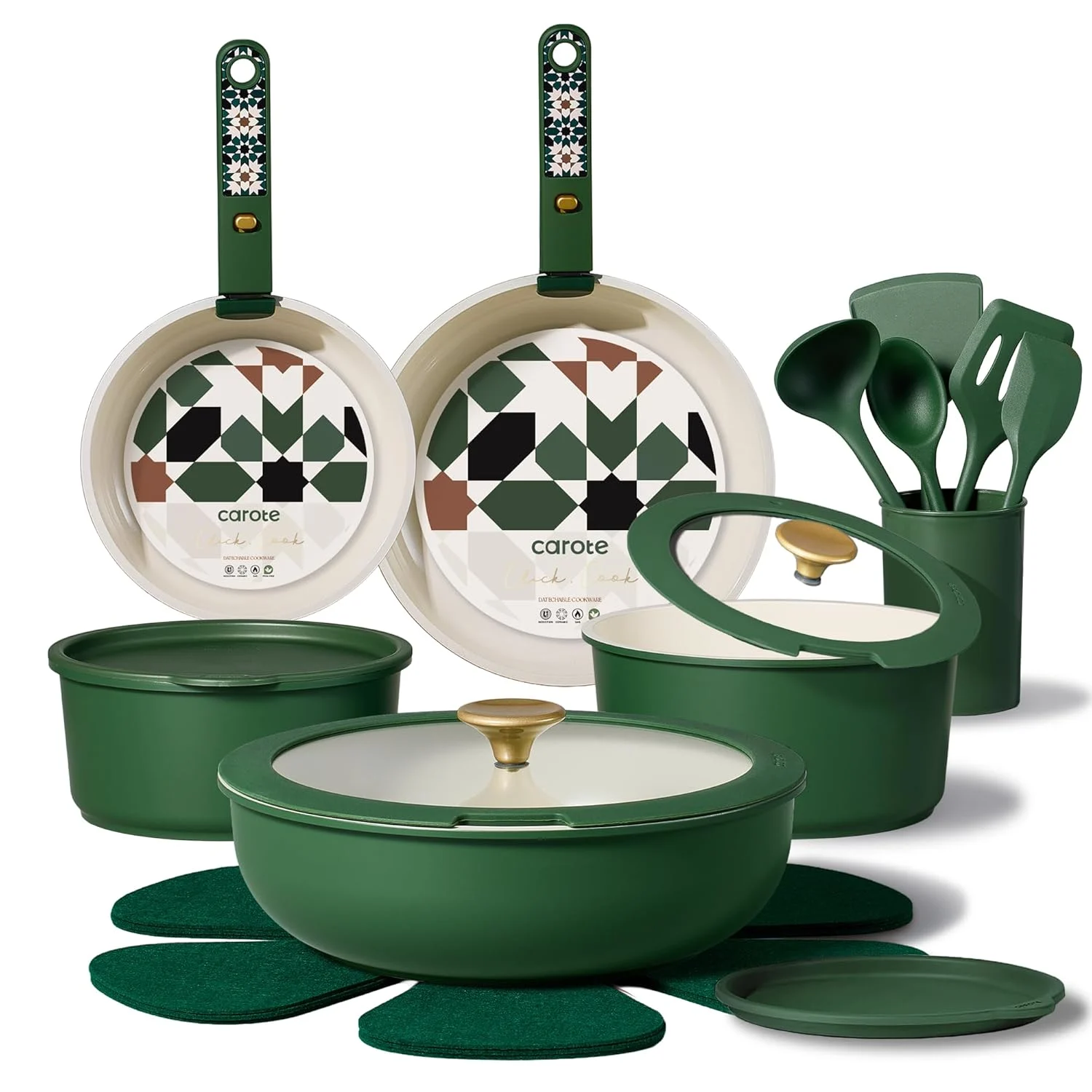 carote nonstick cookware set 1