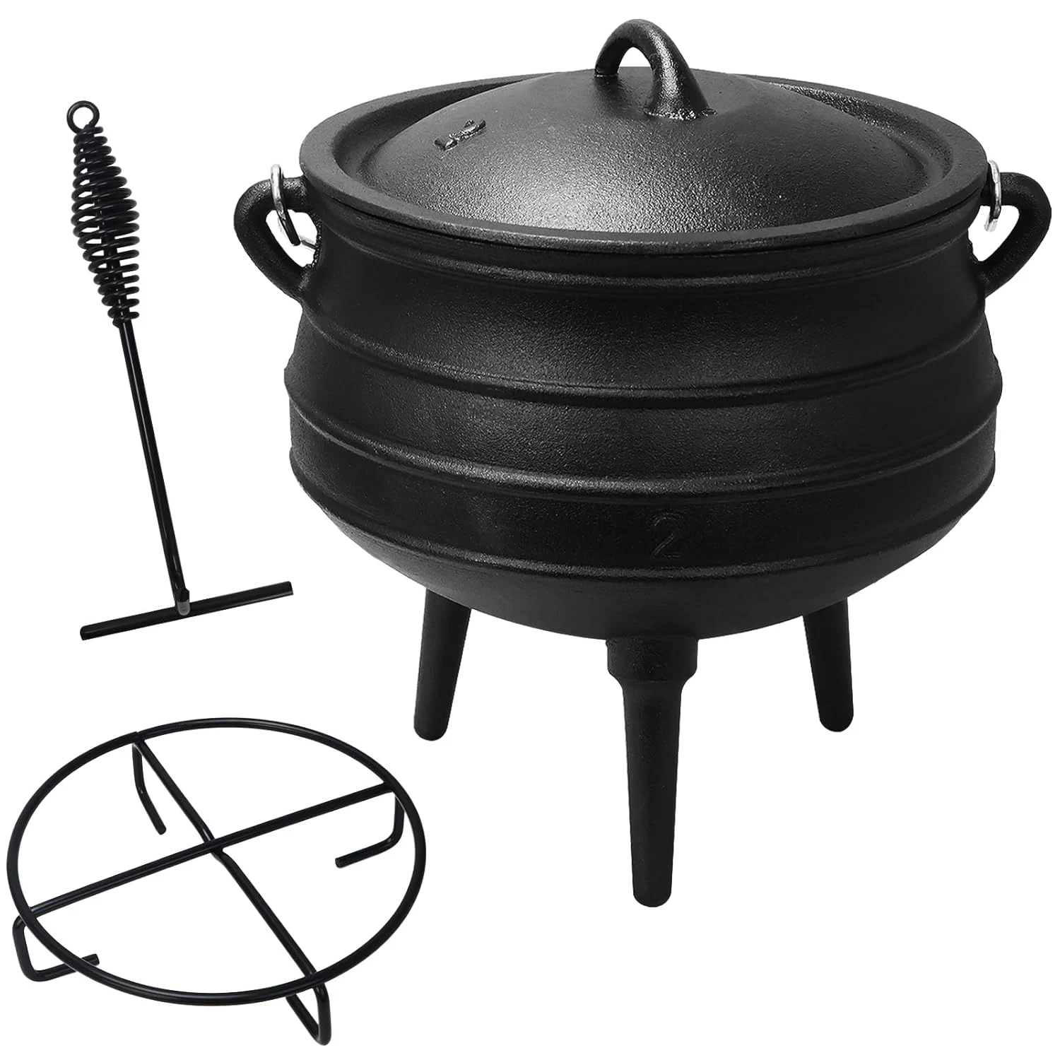 cast iron potjie pot 1