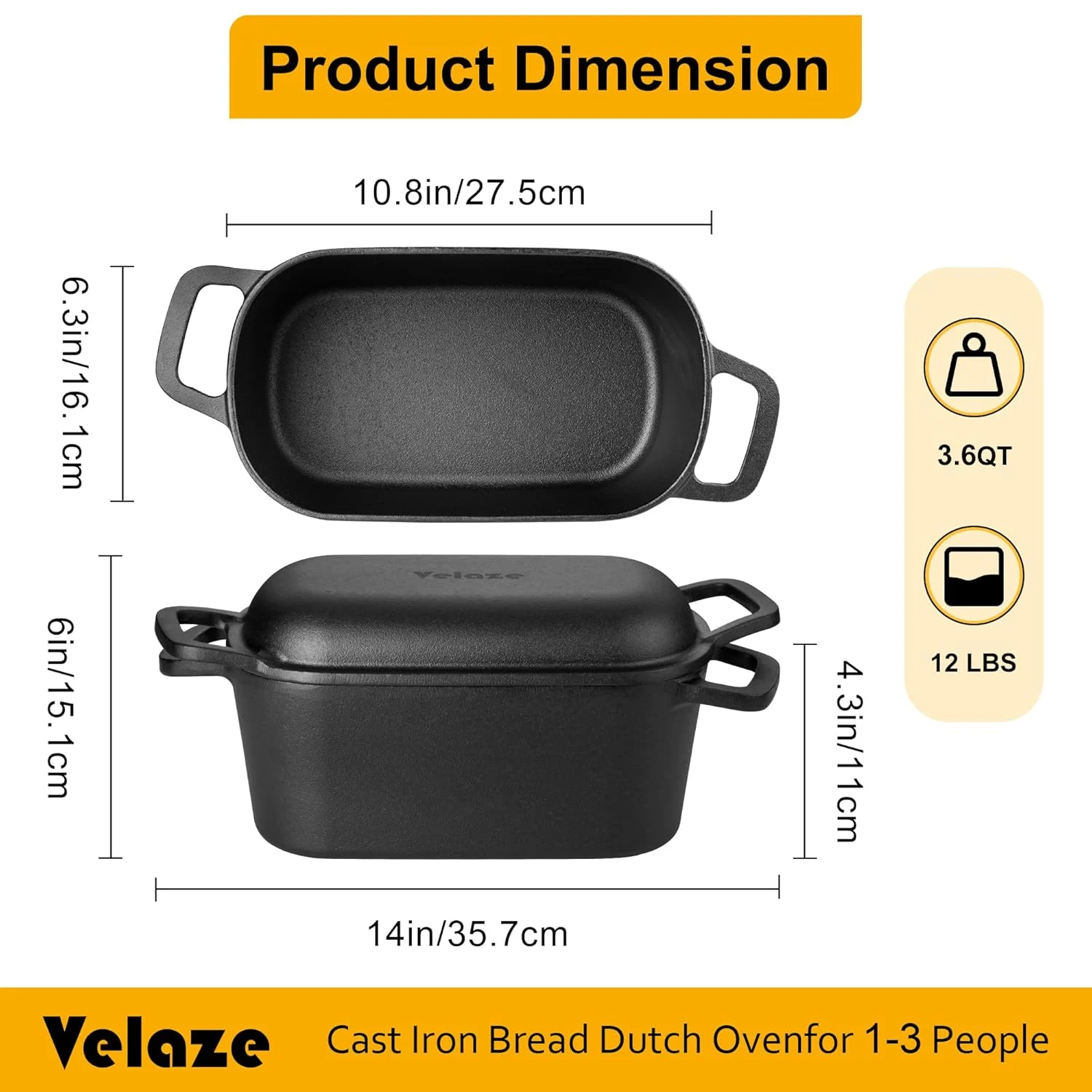 cast iron roasting dish 2
