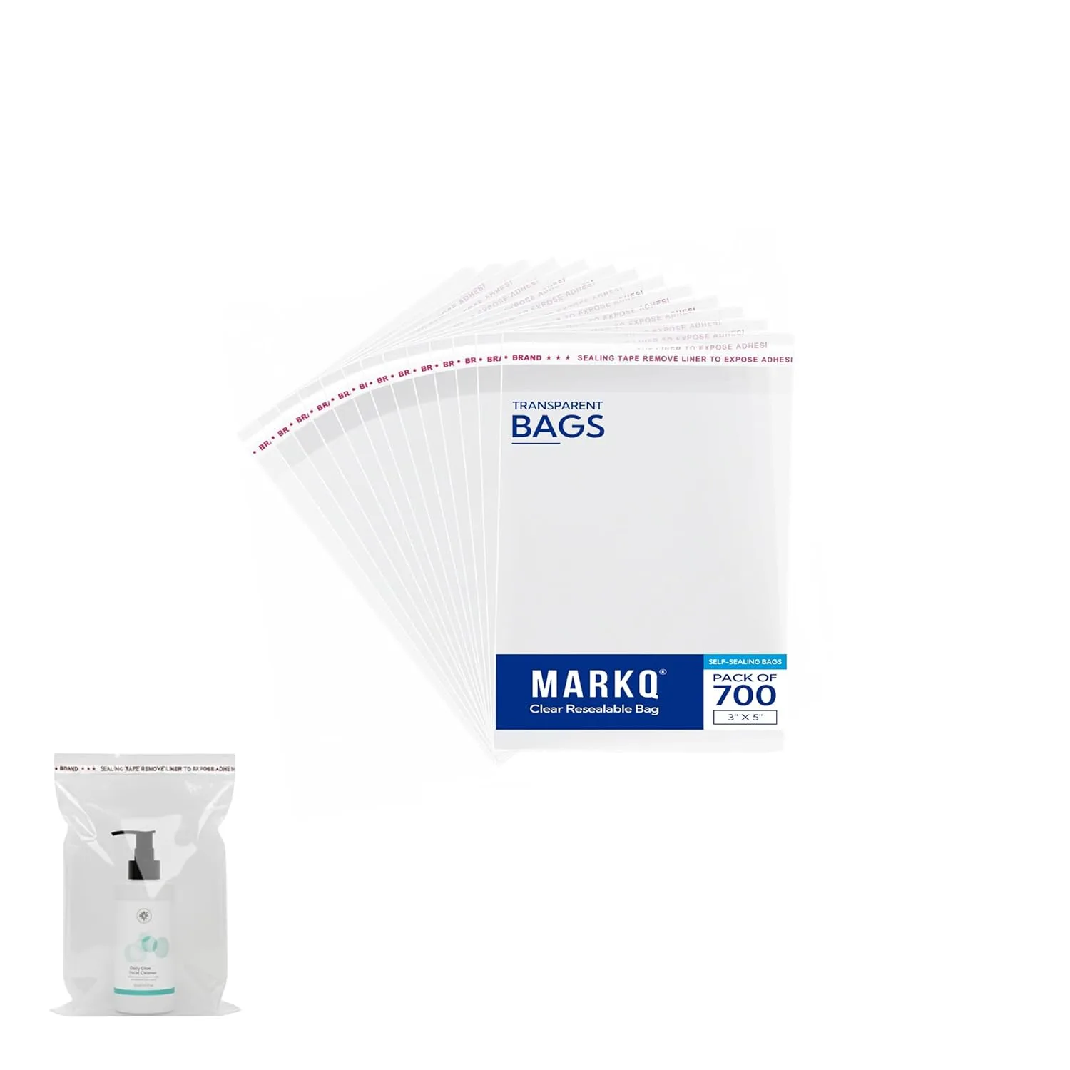 cellophane bags clear resealable 1