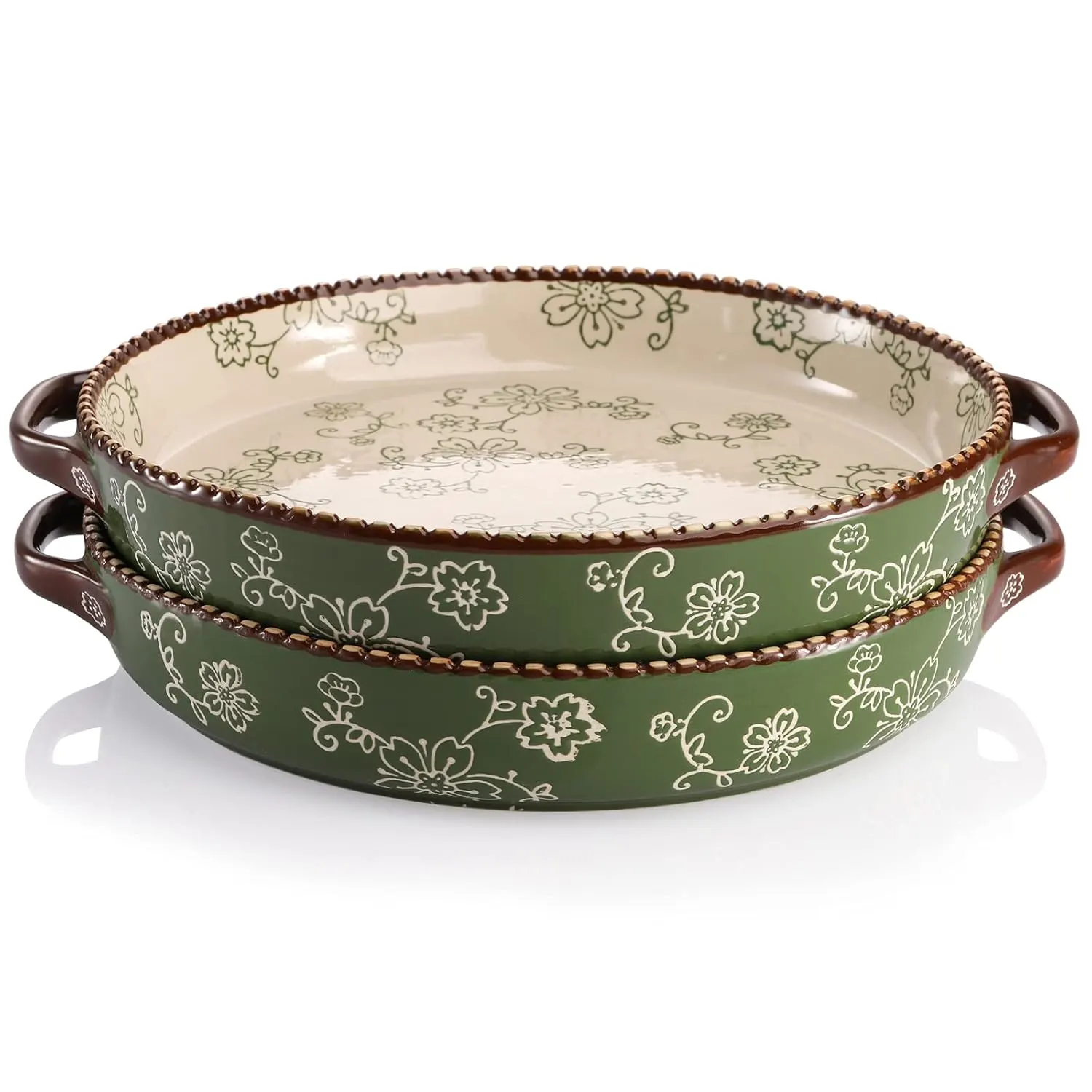 ceramic pie pan pack 1
