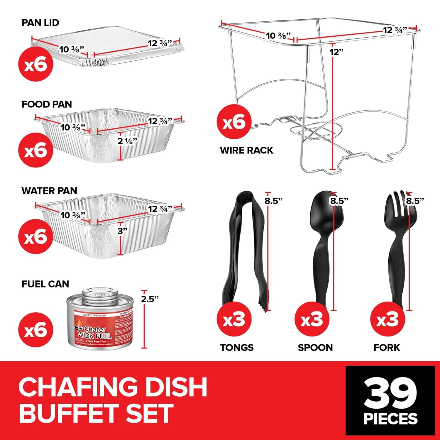 chafing dish catering set 2
