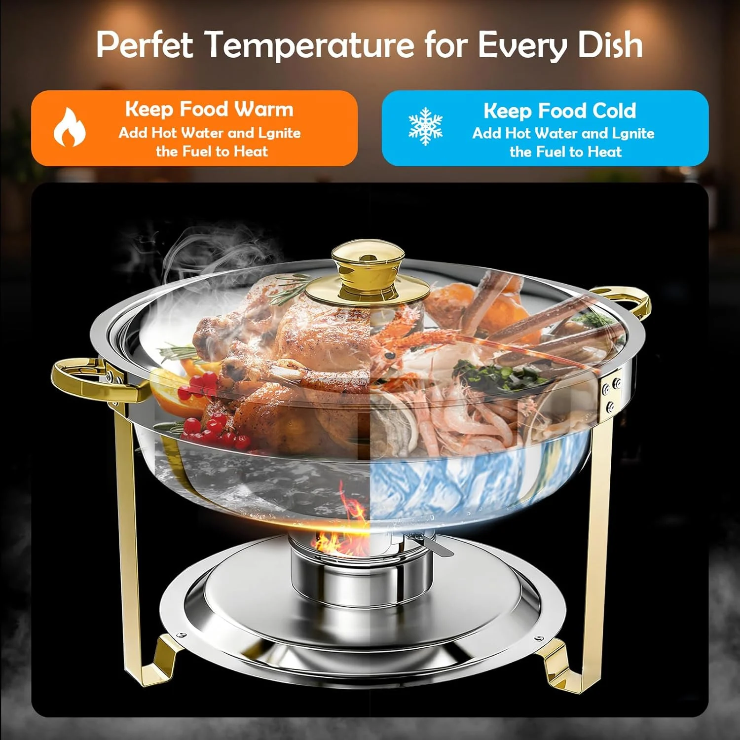 chafing dish food warmer 2