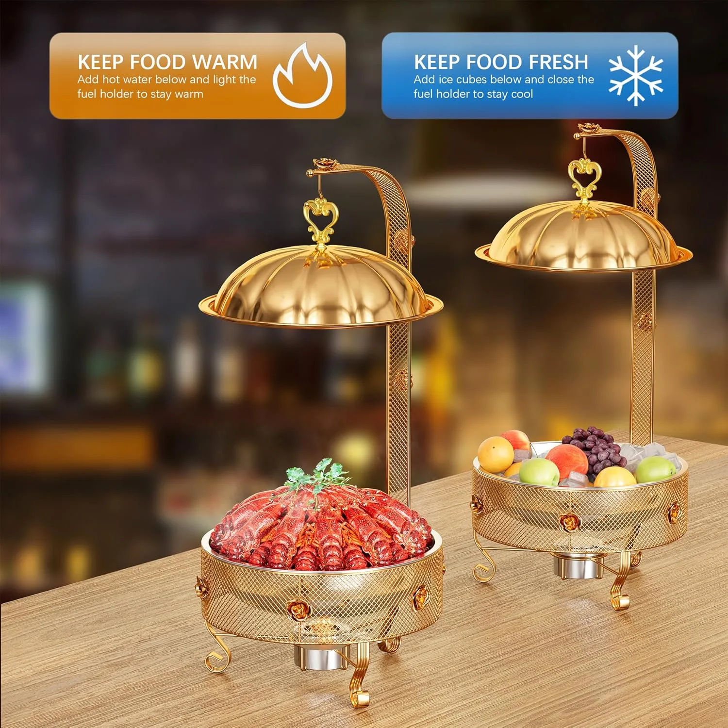 chafing dish set warmer 2
