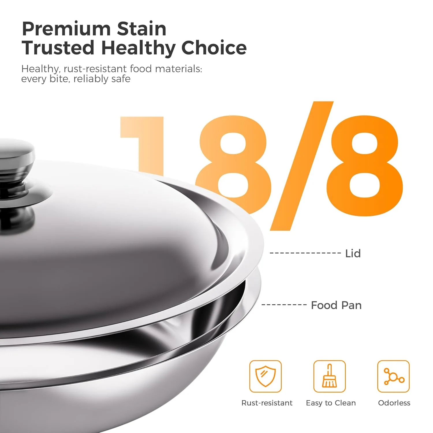 chafing dishes stainless steel 2