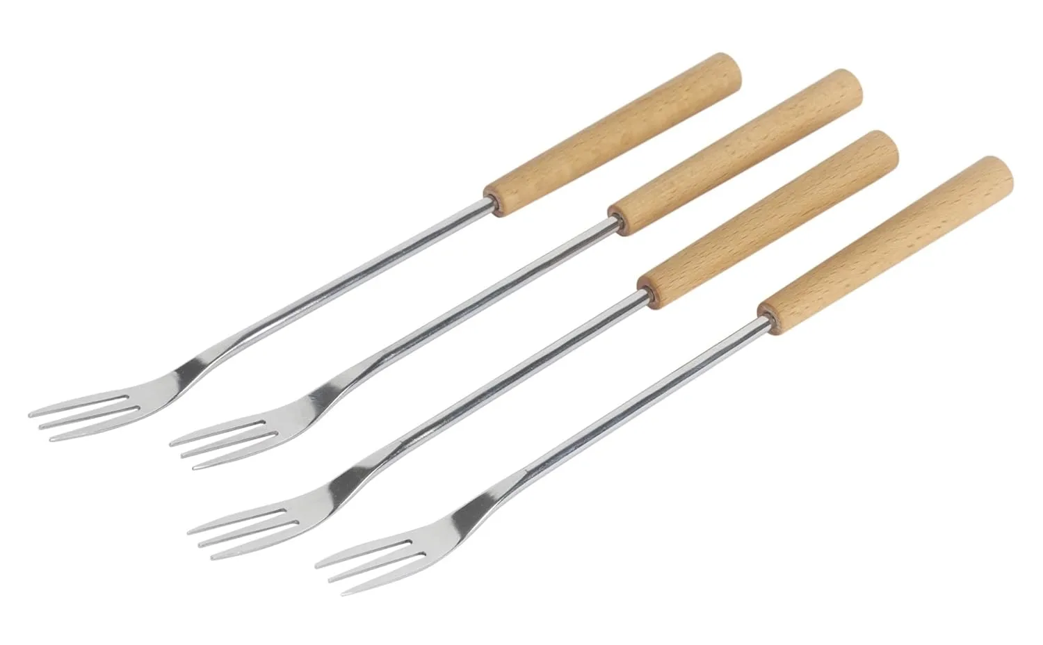cheese fondue forks beech 1