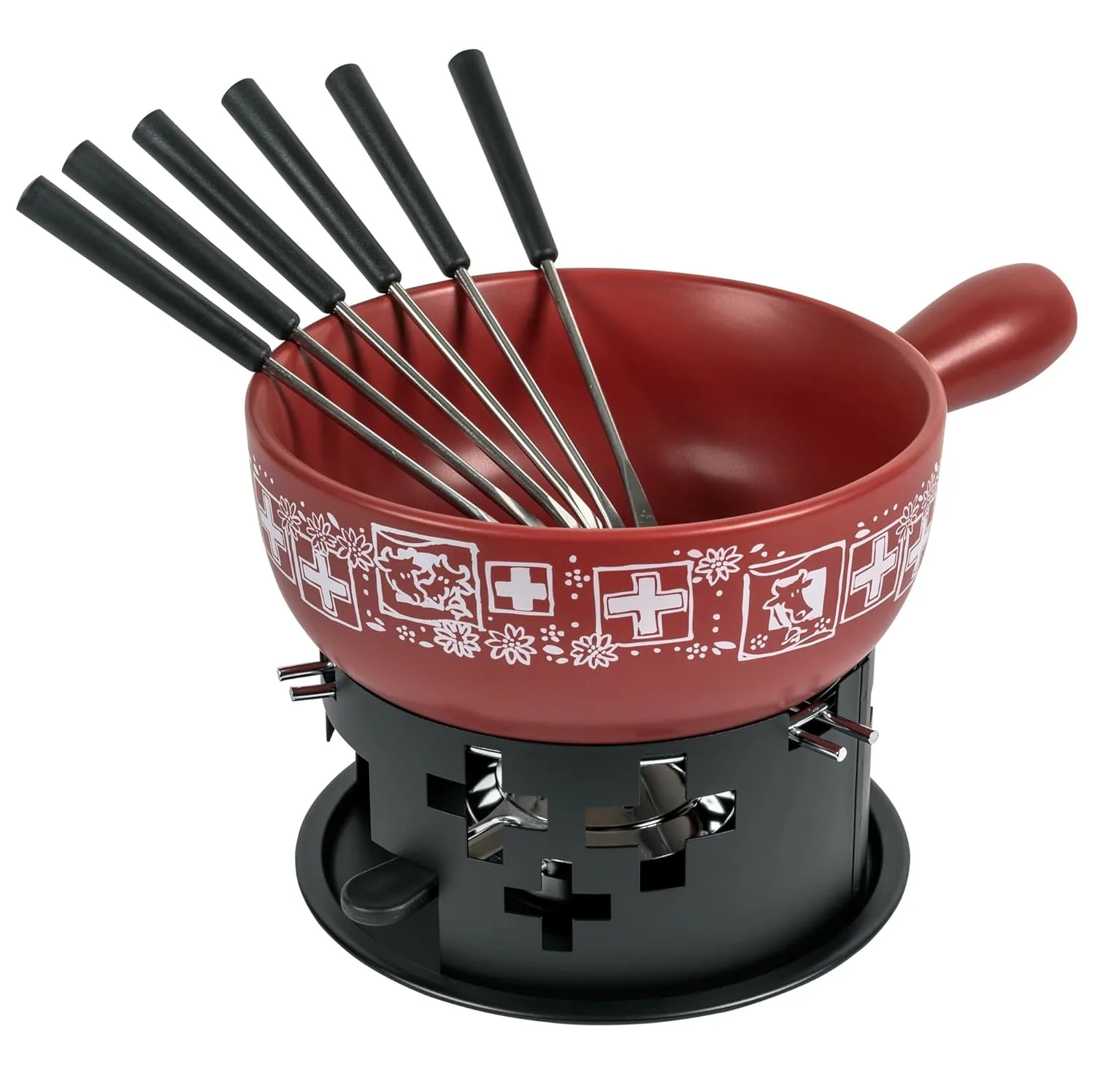 cheese fondue set swiss 1