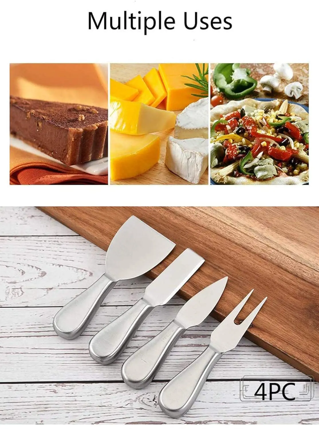 cheese knives set stainless 2
