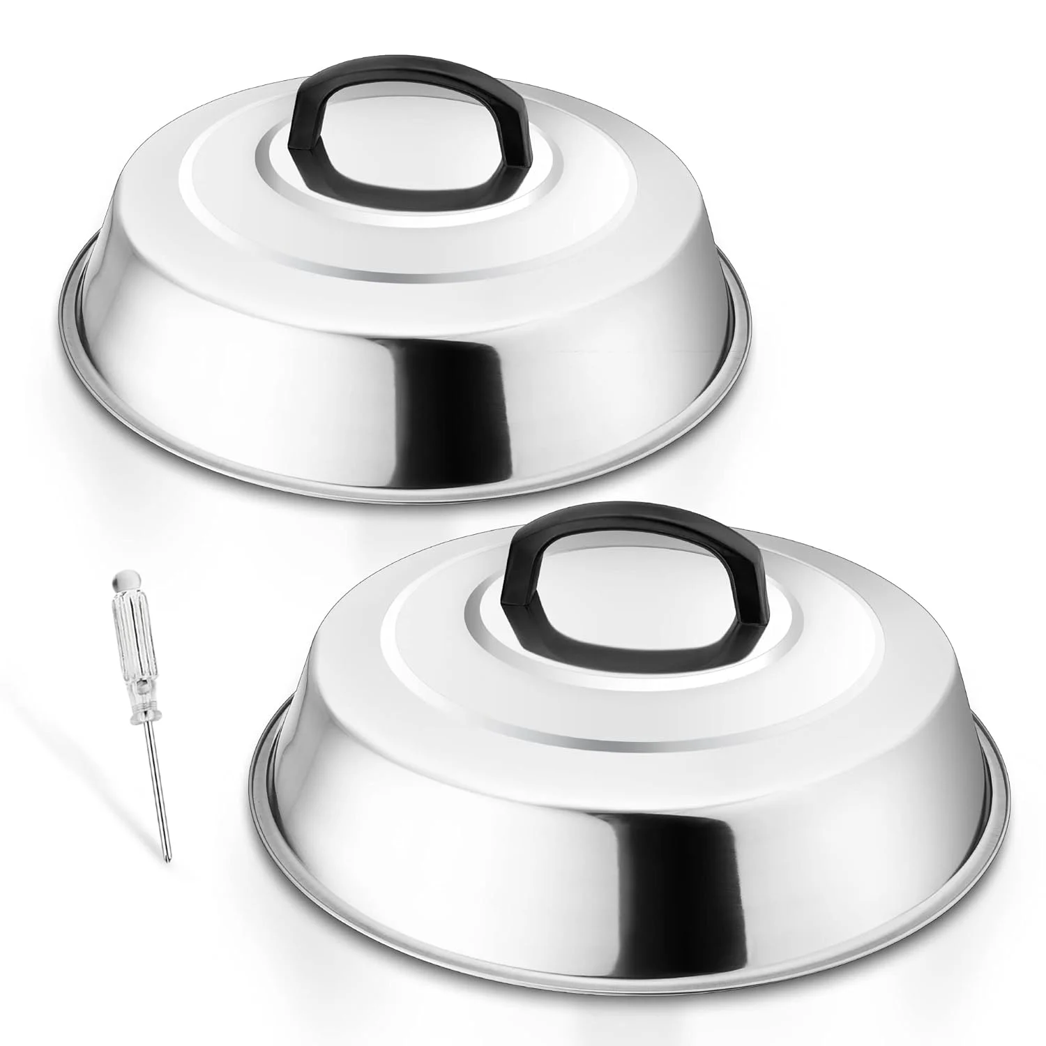 cheese melting dome set 1