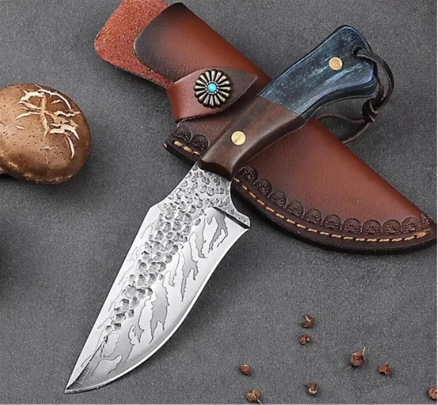 chef knife meat cutting 2