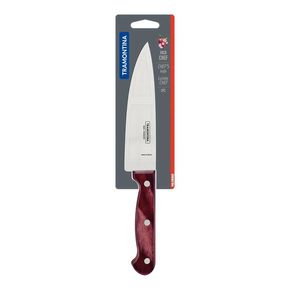 chef knife stainless polywood 2