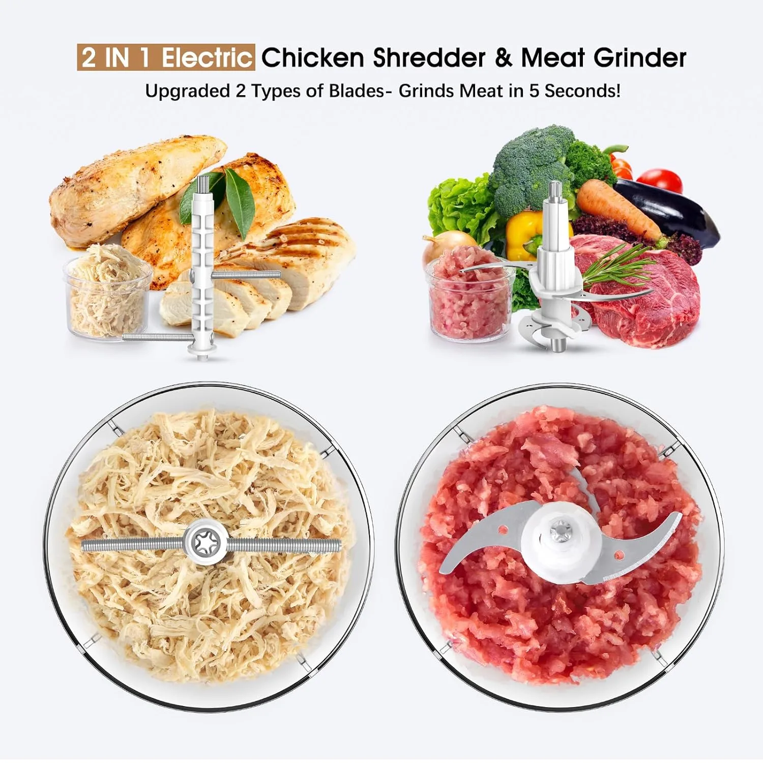 chicken chopper shredder tool 2