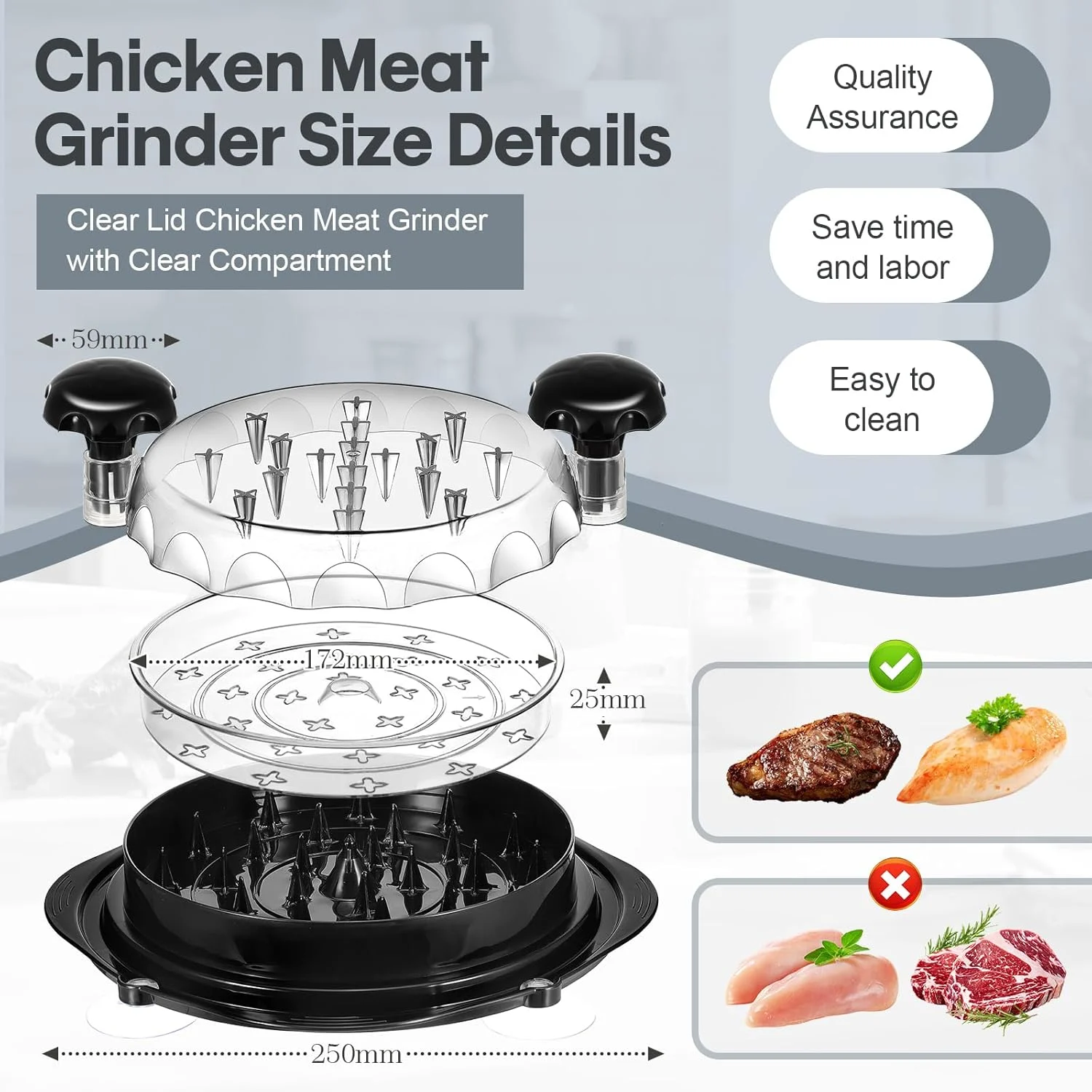 chicken shredder chopper 2