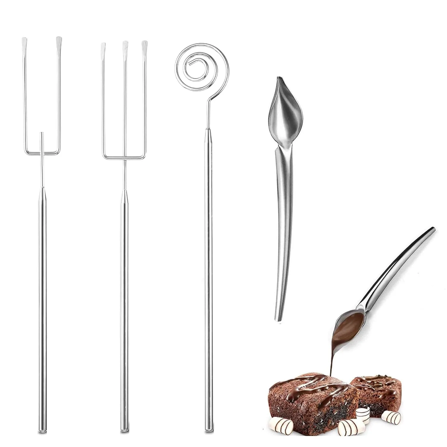 chocolate dipping forks set 1