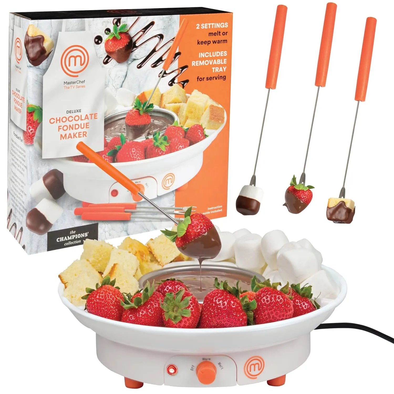 chocolate fondue maker set 1