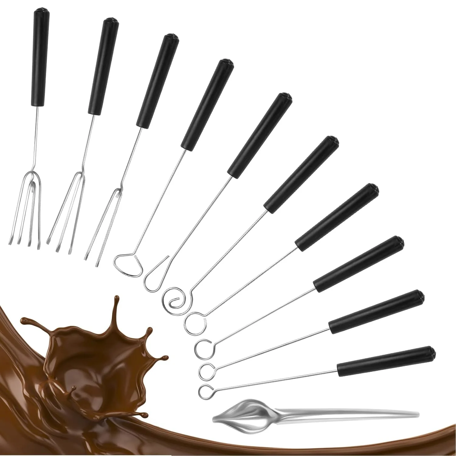 chocolate fork set 1