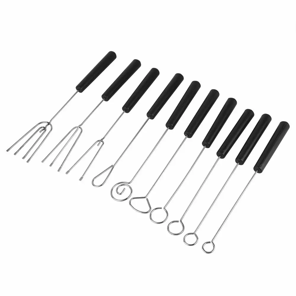 chocolate forks stainless steel 1
