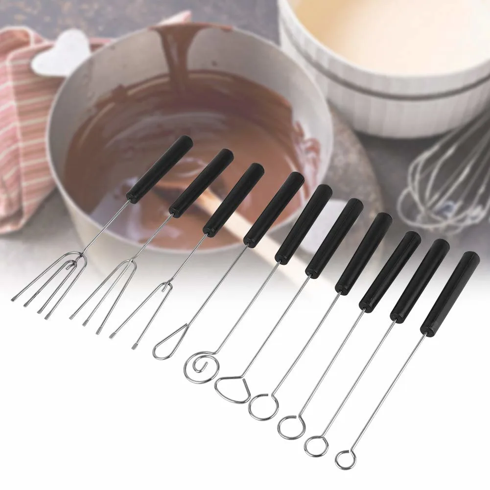 chocolate forks stainless steel 2