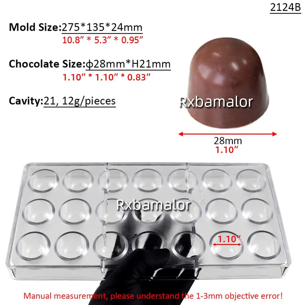 chocolate mold bullet 2
