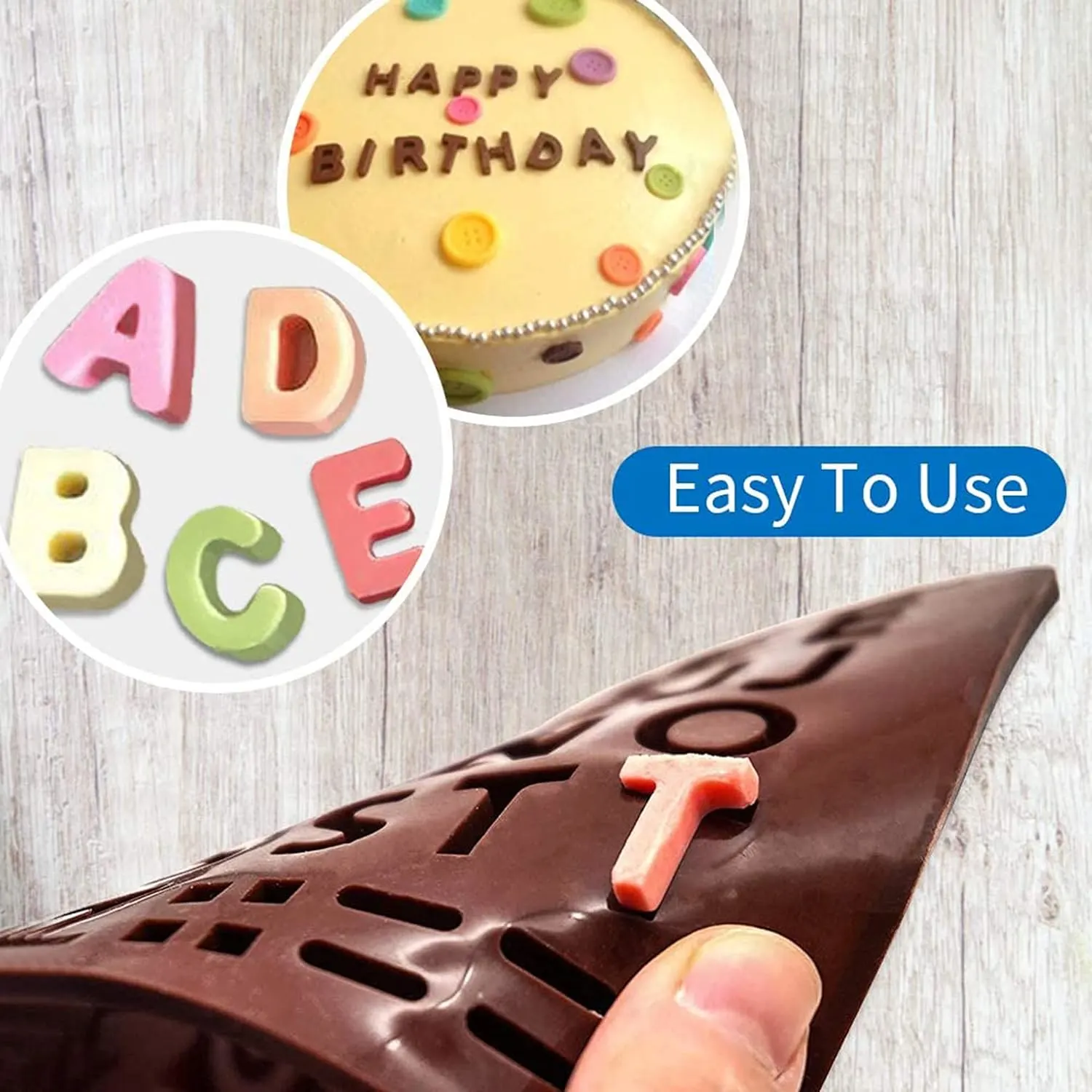 chocolate mold letter 2