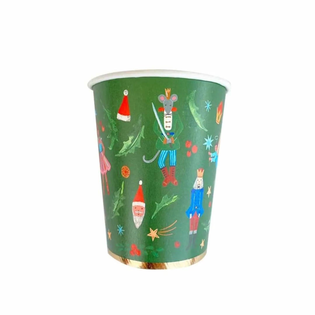 christmas paper cups holiday 1