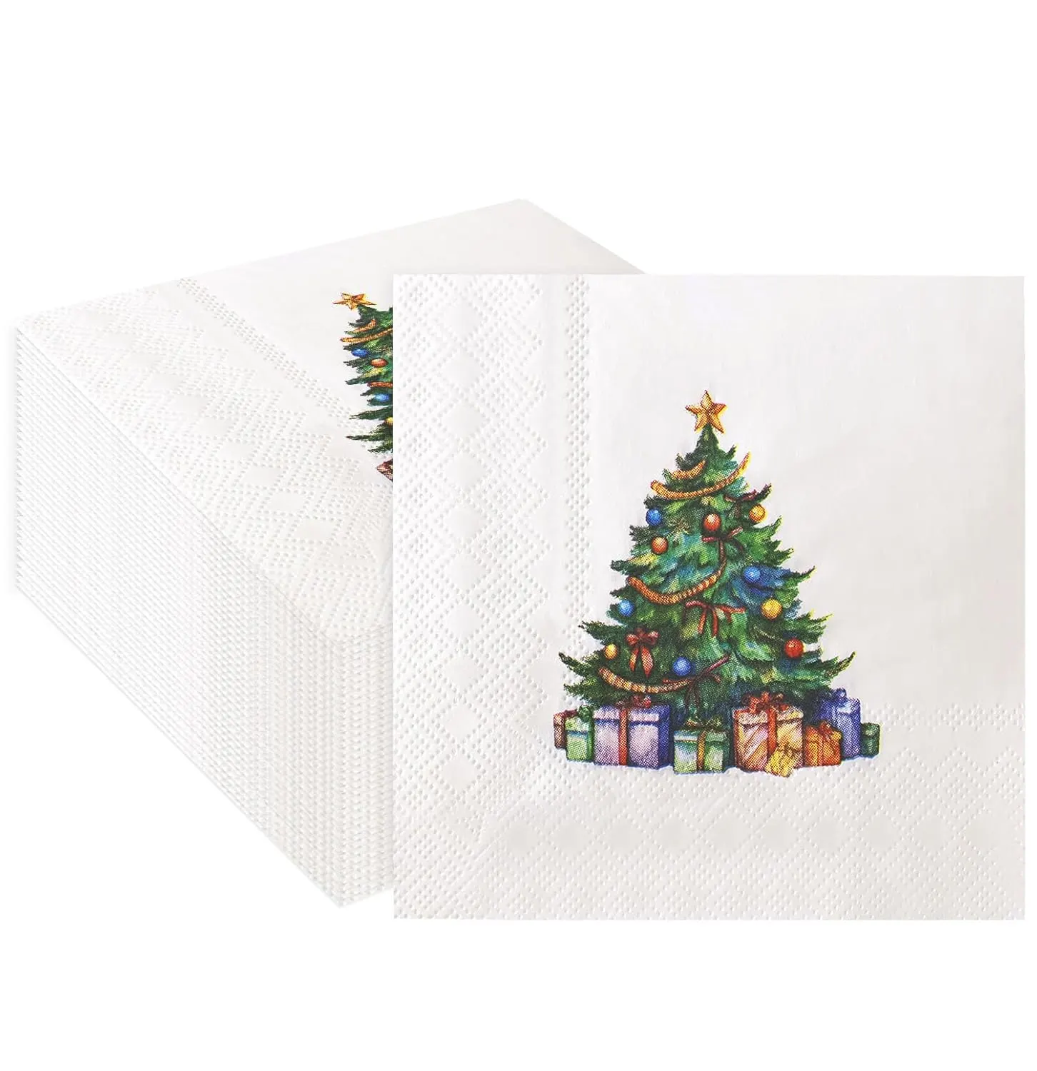 christmas tree napkins 1