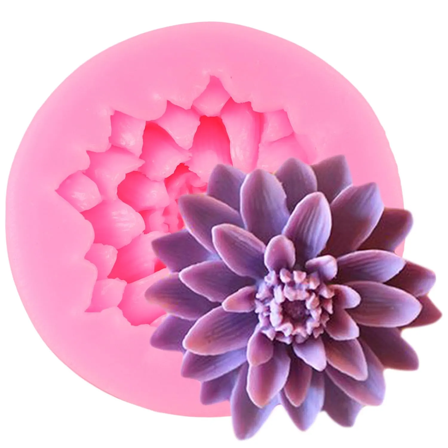 chrysanthemum flower silicone mold 1