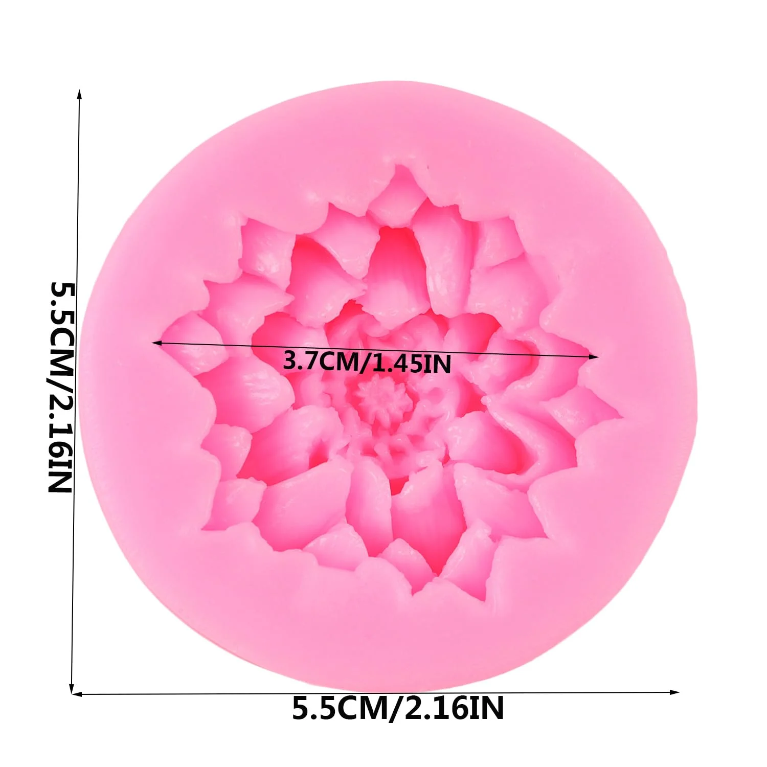 chrysanthemum flower silicone mold 2