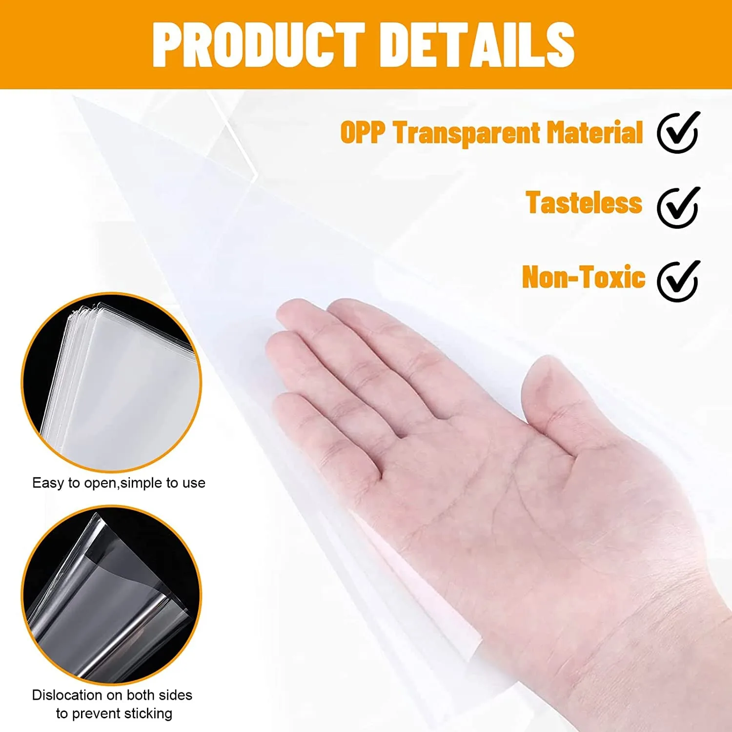 clear cone treat bags 2