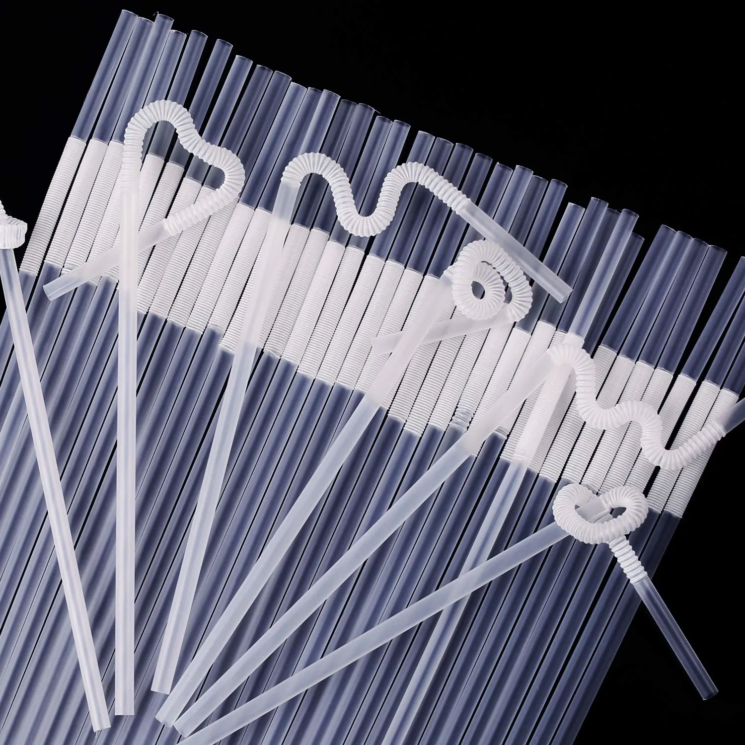 clear flexible plastic straws 2