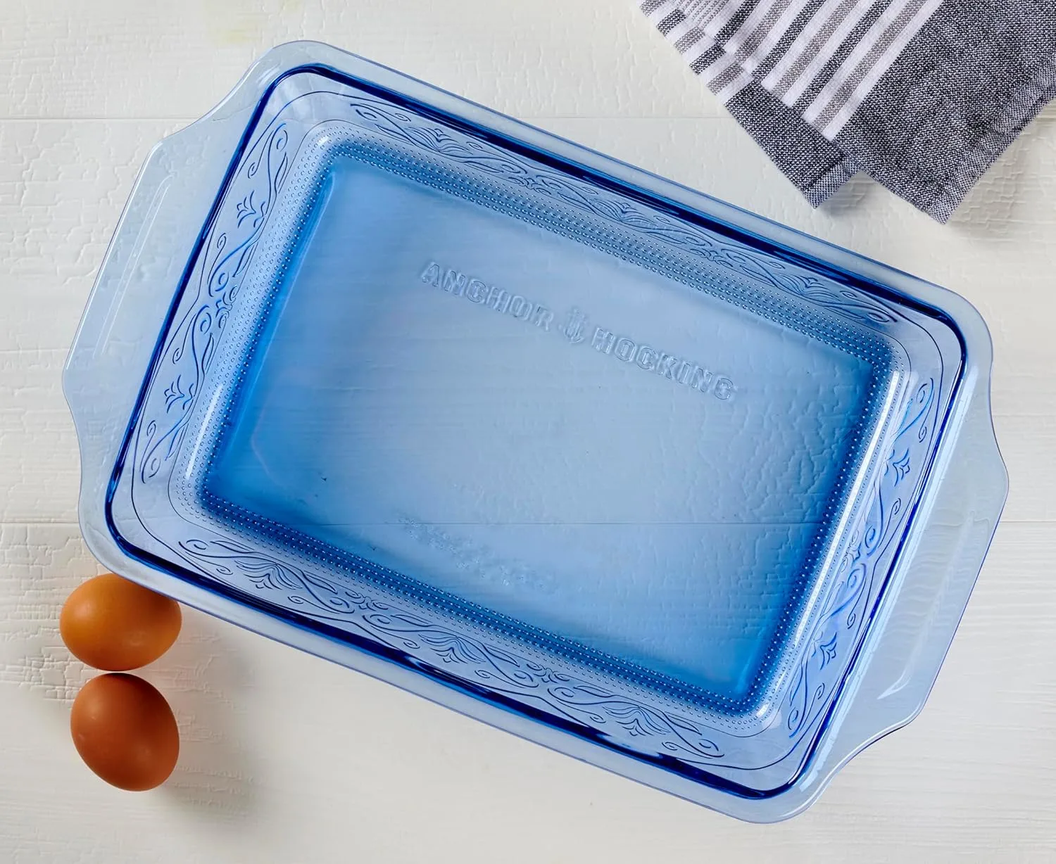 coastal blue bakeware set 2
