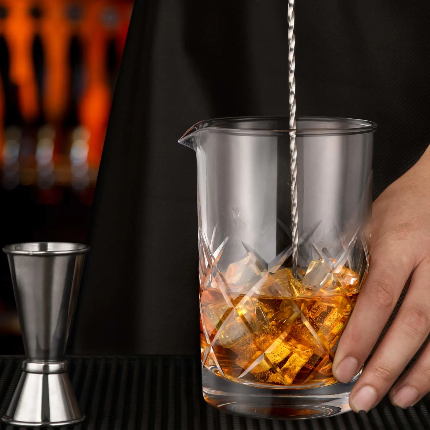 cocktail mixing glass 2