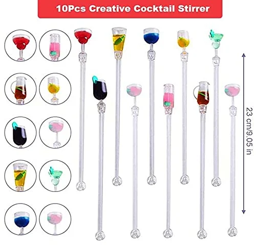 cocktail stirrers tropical drink 2