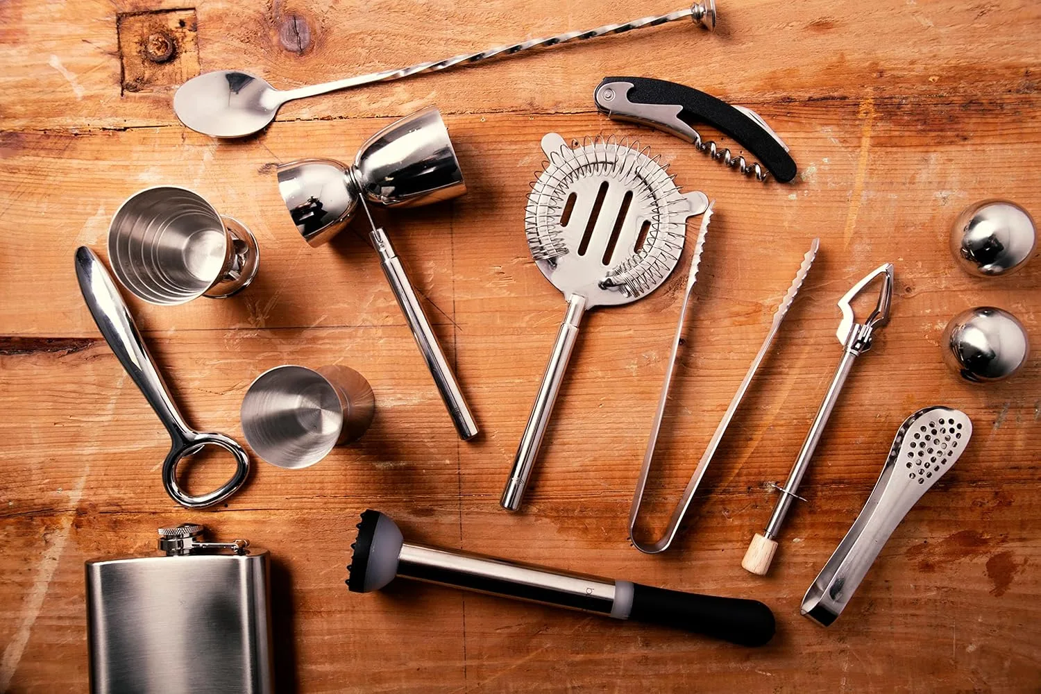 cocktail strainer stainless steel 2