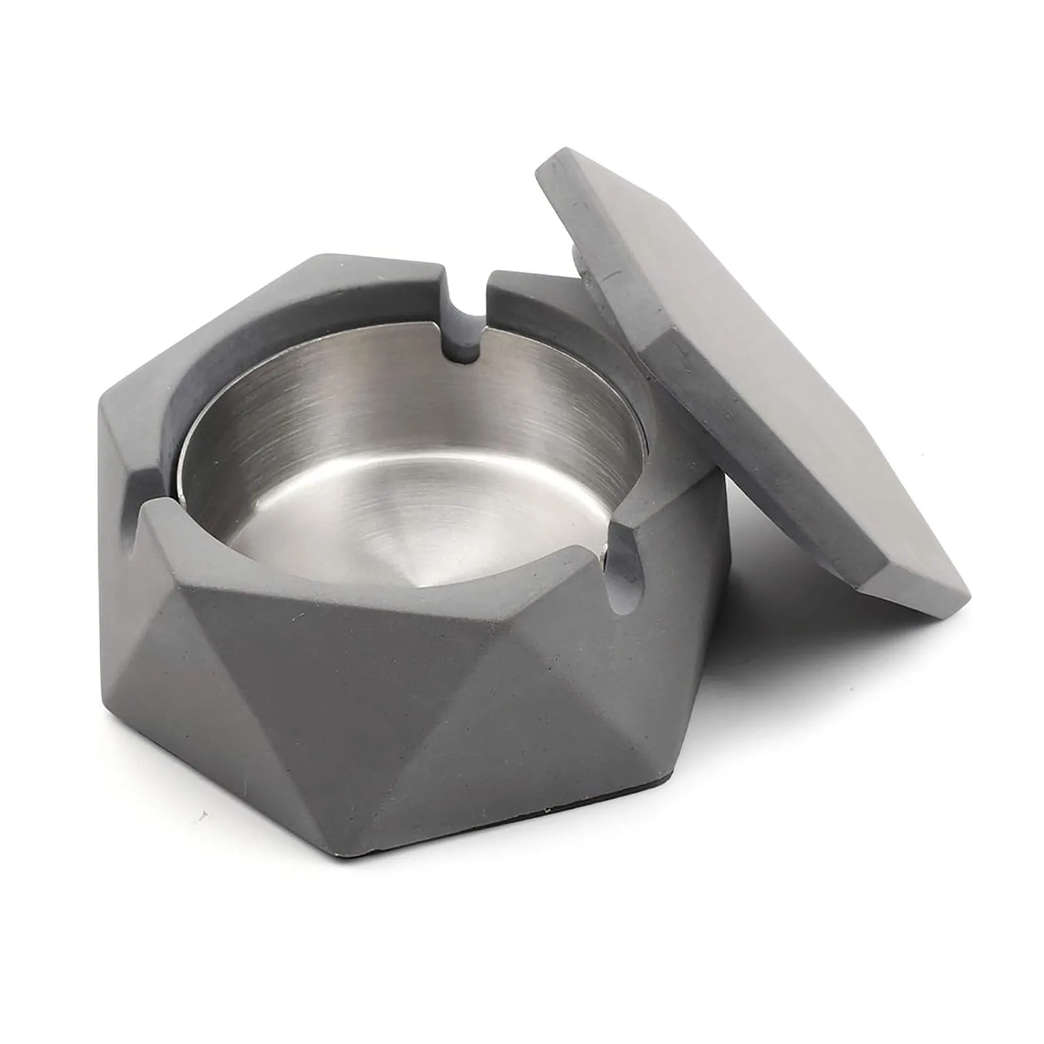 concrete ashtray lid 1