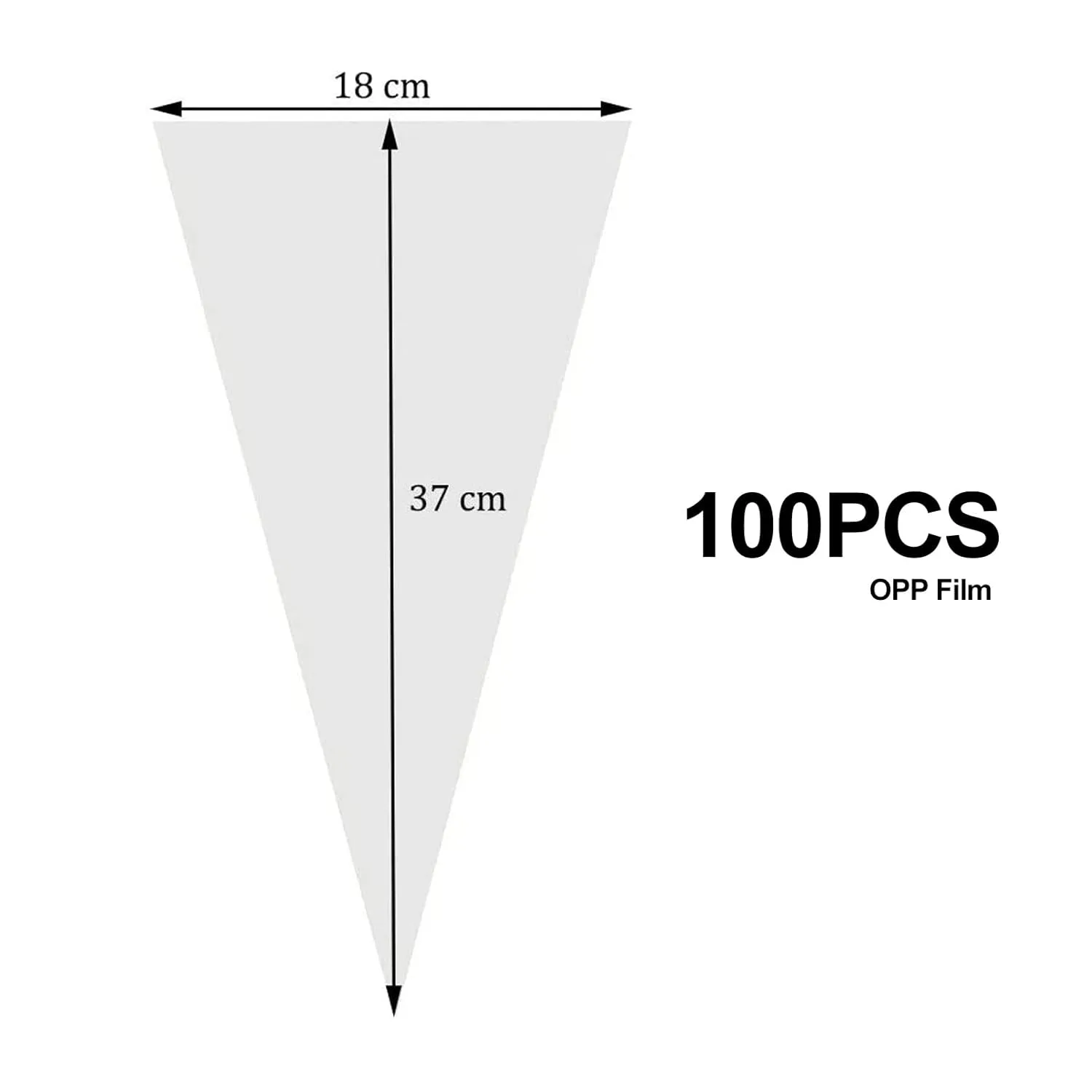 cone cellophane bags 2
