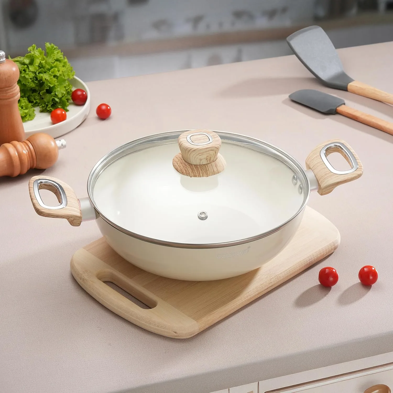 cookaid non stick kadhai 1
