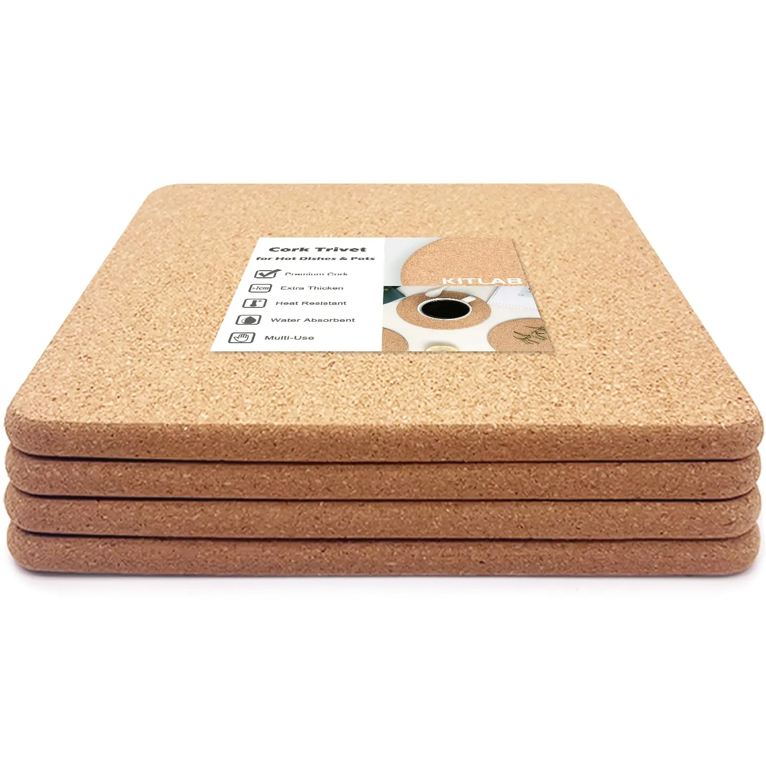 cork trivets hot pads 1