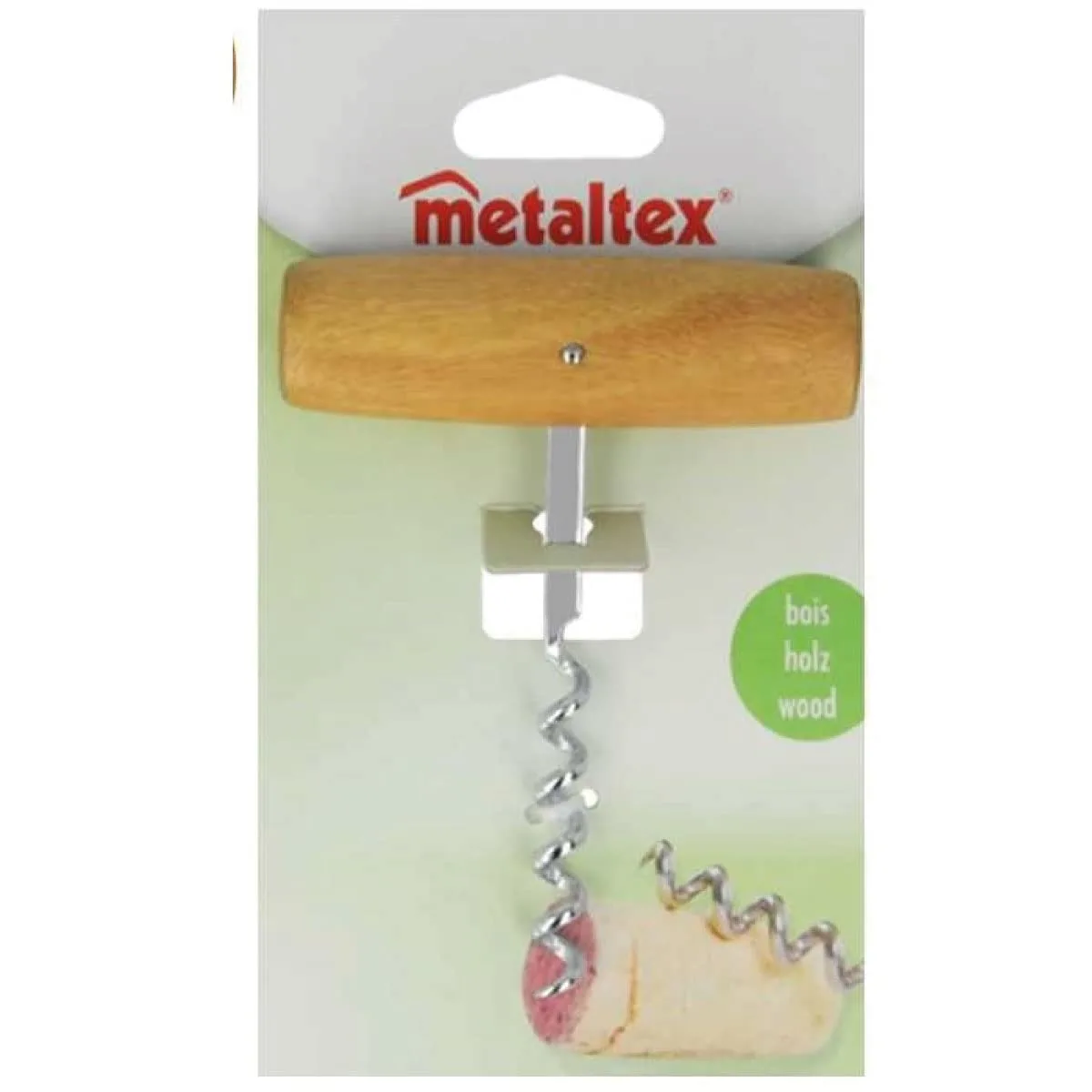 corkscrew wooden handle 2