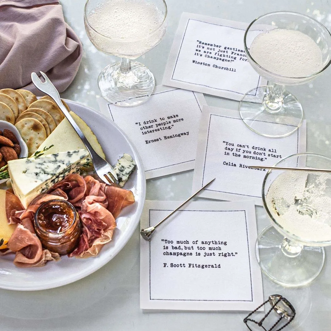 cotton cocktail napkins 2