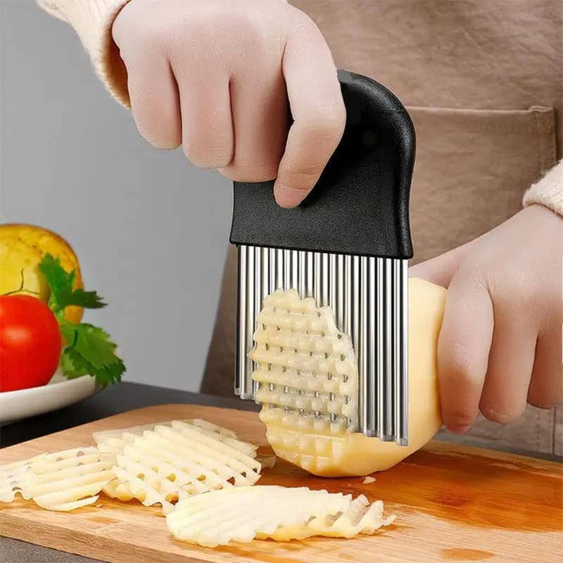 crinkle cutter fry slicer 1