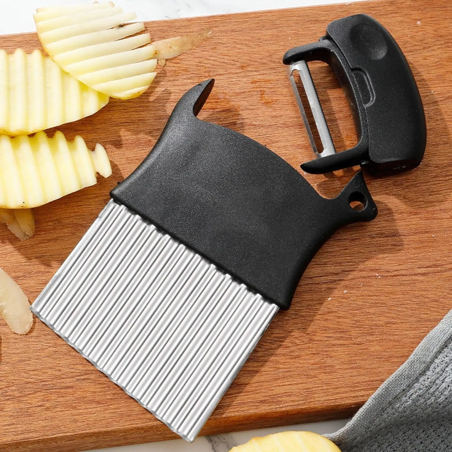 crinkle cutter wavy blade 1